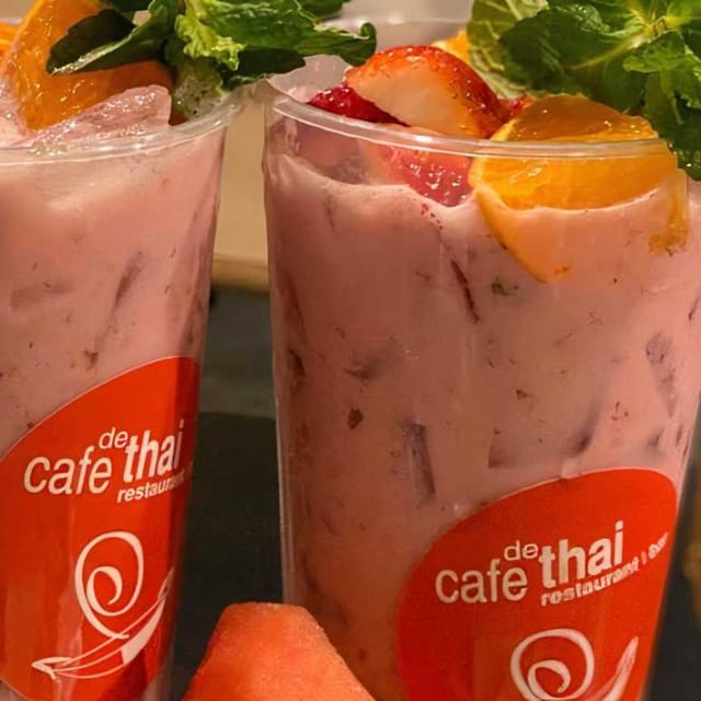 Strawberry Coconut Bomb Boba.